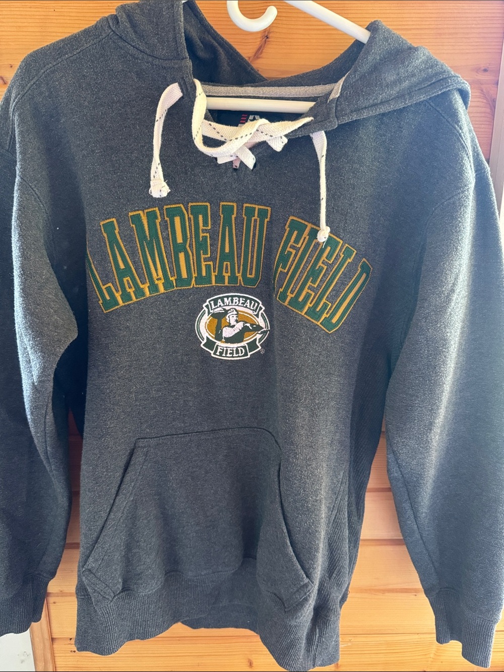 Vintage Lambeau Field Hooded Sweatshirt